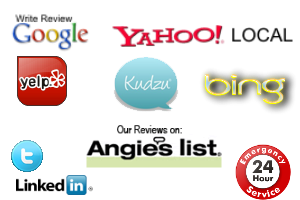 Google, Bing, Yelp, Yahoo, Linkedin, Angies List, and More Google, Bing, Yelp, Yahoo, Linkedin, Angies List, and More